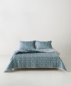 EVANTHIA 22 ΚΟΥΒΕΡΤΟΡΙΟ ΥΠΕΡΔΙΠΛΟ ΣΕΤ 3 ΤΕΜ - MICROFIBER 220X240 Κουβερλί Υπέρδιπλα