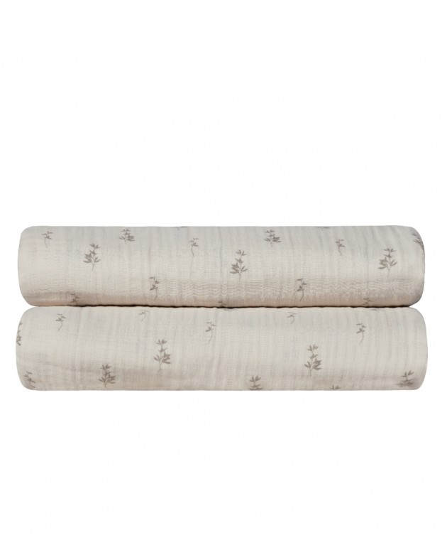 LUMA A ΚΟΥΒΕΡΤΑ ΥΠΕΡΔΙΠΛΗ MUSLIN 220X240 Κουβέρτες Βαμβακερές Υπέρδιπλες
