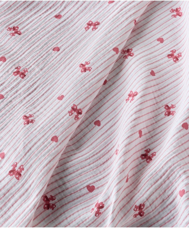 SASSY A ΚΟΥΒΕΡΤΑ ΑΓΚΑΛΙΑΣ MUSLIN 70X100 Αγκαλιάς-Λίκνου