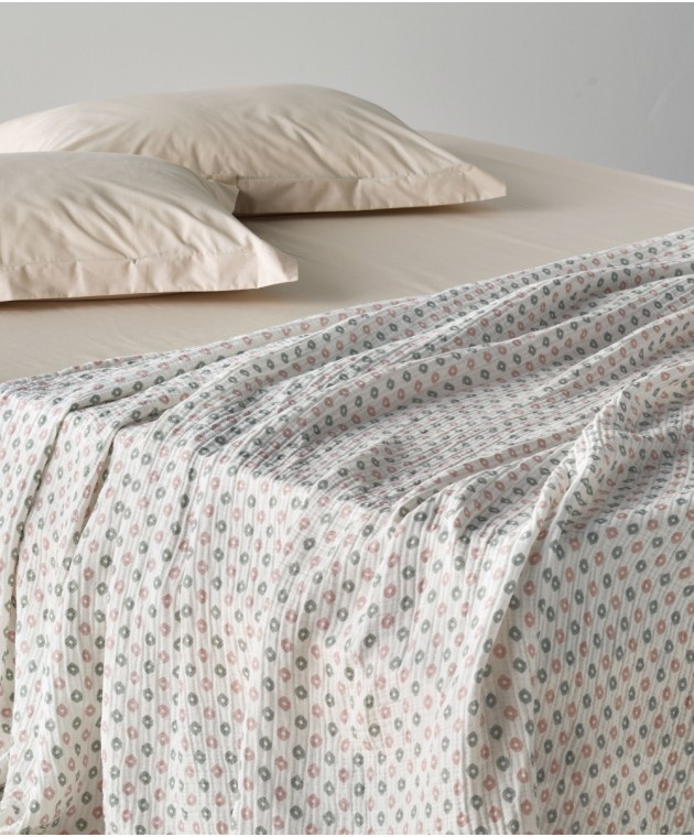 TRUBI 14A ΚΟΥΒΕΡΤΑ KING MUSLIN 260X240 Κουβέρτες Βαμβακερές King Size