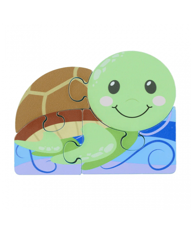 Μικρό Παζλ Χελωνίτσα Sea Life (FSC®) Παζλ
