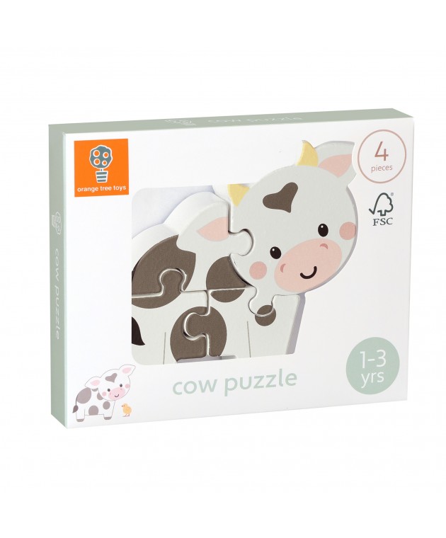 Παζλ Αγελάδα Orange Tree Toys
