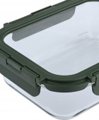 ESTIA ΦΑΓΗΤΟΔΟΧΕΙΟ CLICK&SEAL 1510ml 22.1x16.5x6.6cm OLIVE Φαγητοδοχεία