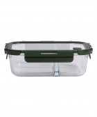 ESTIA ΦΑΓΗΤΟΔΟΧΕΙΟ CLICK&SEAL 2 ΘΕΣΕΩΝ ΜΕ ΑΕΡΑΓΩΓΟ 1460ml OLIVE Φαγητοδοχεία