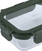 ESTIA ΦΑΓΗΤΟΔΟΧΕΙΟ CLICK&SEAL 370ml 14.5x10.5x4.7cm OLIVE Φαγητοδοχεία