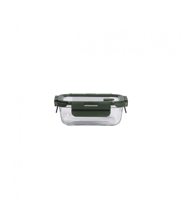 ESTIA ΦΑΓΗΤΟΔΟΧΕΙΟ CLICK&SEAL 370ml 14.5x10.5x4.7cm OLIVE Φαγητοδοχεία