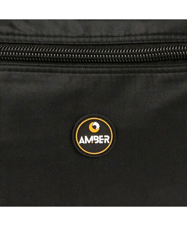 Σακ Βουαγιάζ AMBER Μαύρο AM4006-1 55Χ27Χ30cm Απλά