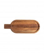 ESTIA ΔΙΣΚΟΣ ΣΕΡΒΙΡΙΣΜΑΤΟΣ ALLURE 33.5x13x2cm ΟΒΑΛ ΜΕ ΧΕΡΟΥΛΙ Δίσκοι