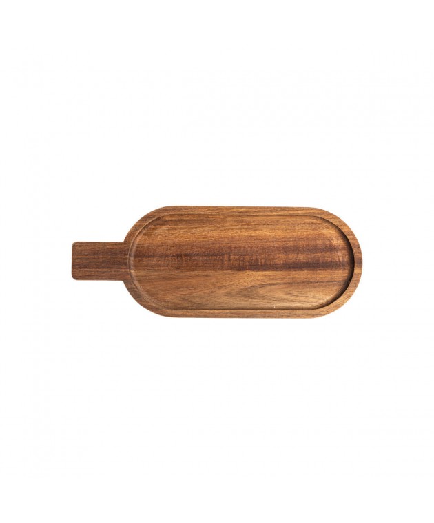 ESTIA ΔΙΣΚΟΣ ΣΕΡΒΙΡΙΣΜΑΤΟΣ ALLURE 33.5x13x2cm ΟΒΑΛ ΜΕ ΧΕΡΟΥΛΙ Δίσκοι