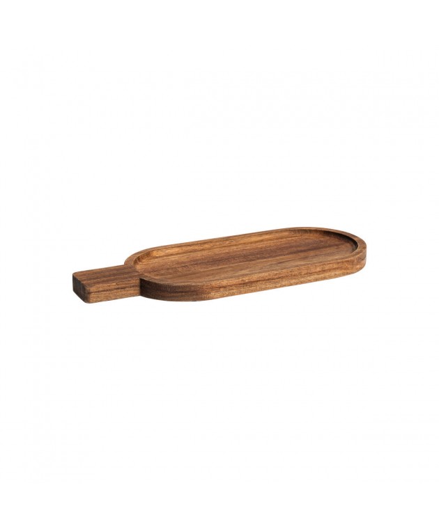 ESTIA ΔΙΣΚΟΣ ΣΕΡΒΙΡΙΣΜΑΤΟΣ ALLURE 33.5x13x2cm ΟΒΑΛ ΜΕ ΧΕΡΟΥΛΙ Δίσκοι