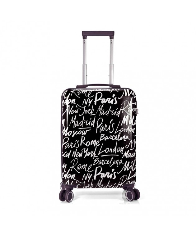 Βαλίτσα Καμπίνας Με Προέκταση Benzi BZ5849 (55x35x20-23 cm) Μαύρο Καμπίνας