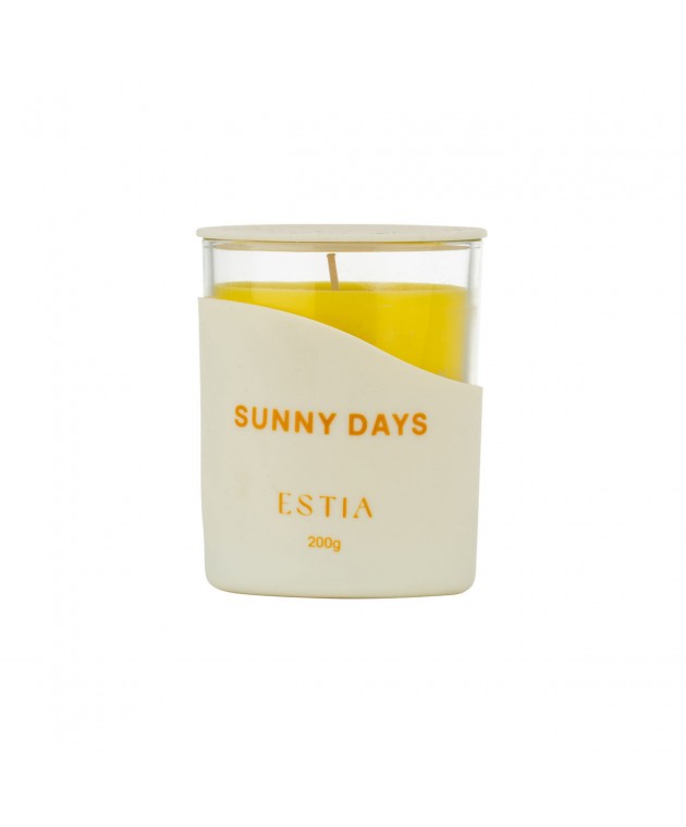 ESTIA ΑΡΩΜΑΤΙΚΟ ΚΕΡΙ SUNNY DAYS 200gr Κεριά