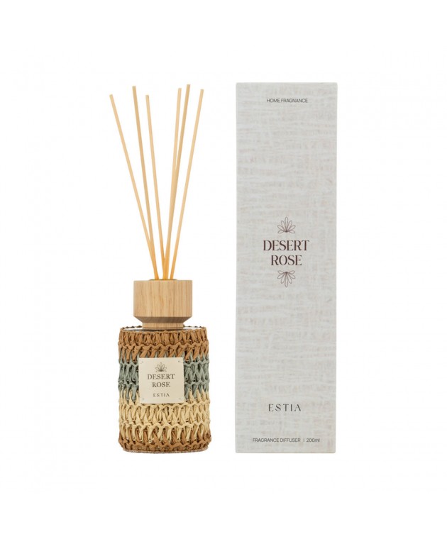 ESTIA ΑΡΩΜΑΤΙΚΟ ΧΩΡΟΥ ΜΕ ΣΤΙΚ DESERT ROSE 200ml Αρωματικά Χώρου