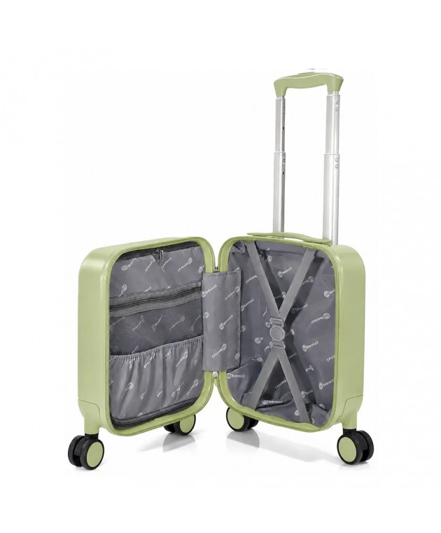 Βαλίτσα (under seat) BENZI (44x34x20cm) Φυστικί BZ5789 Under Seat