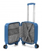 Βαλίτσα (underseat) BENZI (44x34x20cm) Μπλε Ελεκτρίκ BZ5789 Under Seat