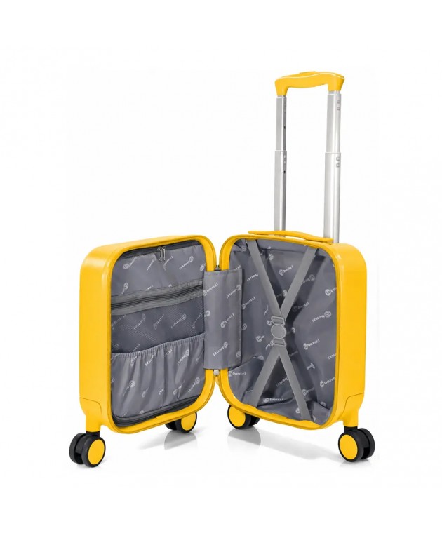 Βαλίτσα (under seat) BENZI (44x34x20cm) Κίτρινο BZ5789 Under Seat