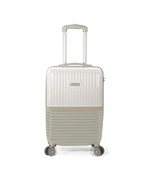 Βαλίτσα Καμπίνας με Προέκταση BENZI BZ5914 (57x37x22-25 cm) Μπεζ Καμπίνας