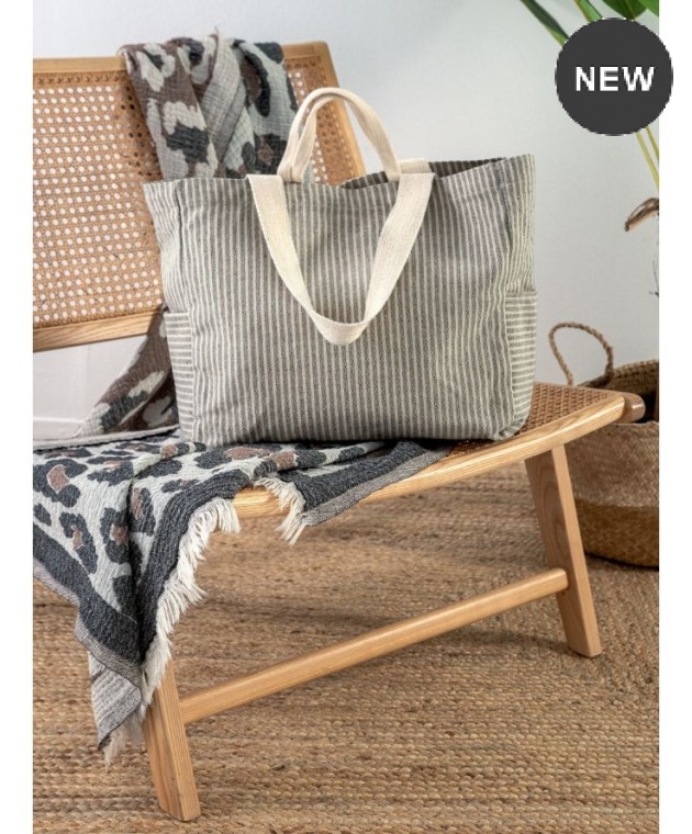  Τσάντα Θαλάσσης Beach Collection BAG SALMON 35x35x15 Τσάντες Θαλάσσης