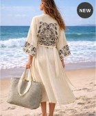  Κιμονό Beach Collection KOMO/1  Καφτάνια-Πόντσο