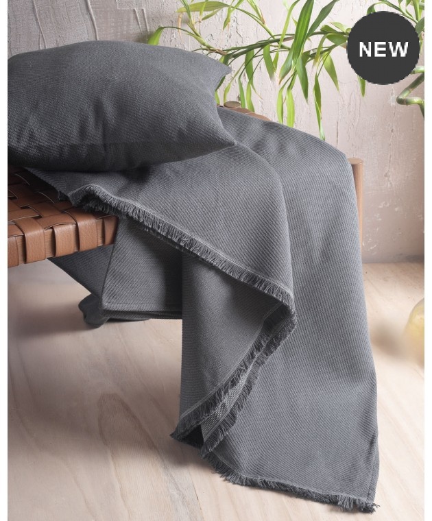 Ριχτάρι διθέσιου (180Χ240) REVE ANTHRACITE, RYTHMOS HOME Διθέσιου