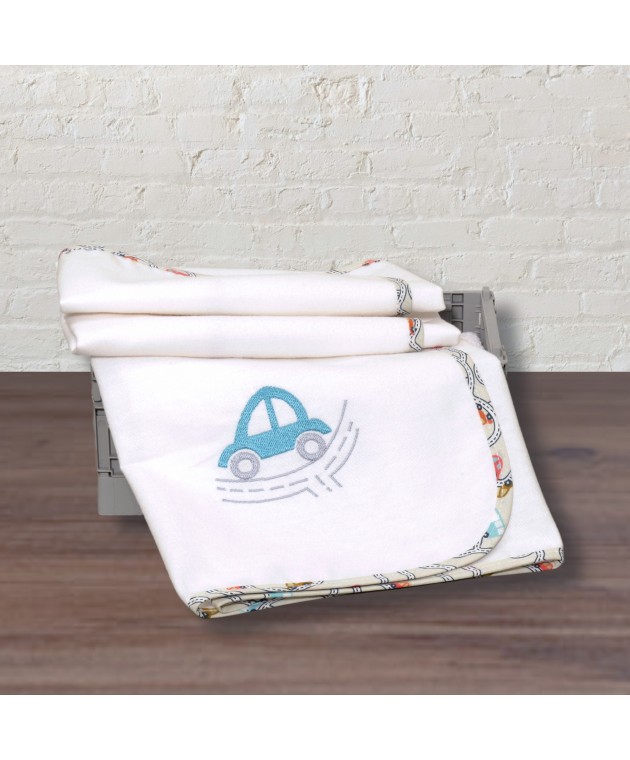 Πάνα Φανελλένια 100% Cotton 80x80 200 γρ/τμ Design 214 Oliver Baby