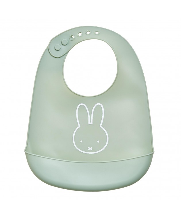 Σαλιάρα Σιλικόνης Miffy Green KOKO
