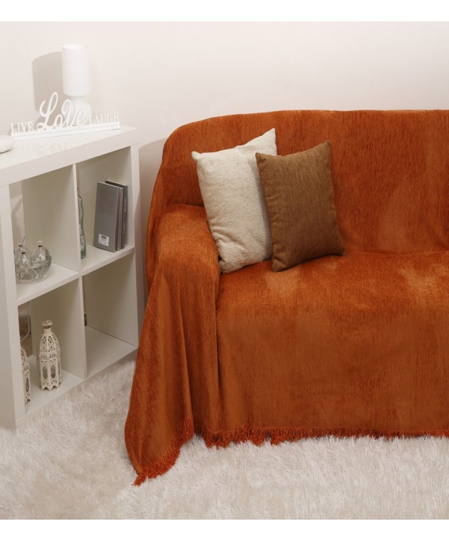 Ριχτάρι πολυθρόνας (180Χ180) 1300 TERRACOTTA, ANNA RISKA