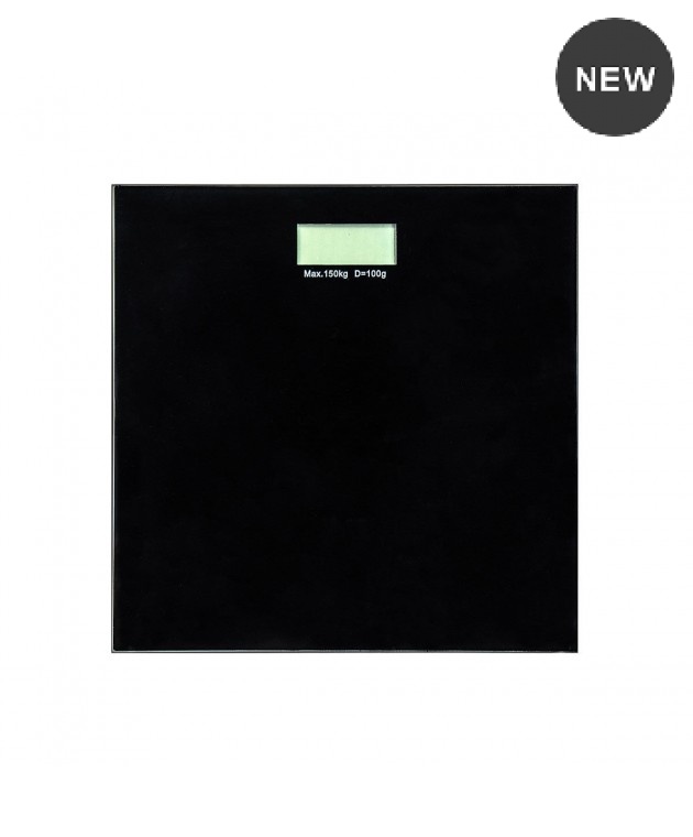 Ζυγαριά μπάνιου ψηφιακή 02-8819 BLACK, ESTIA Ζυγαριές