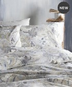 Σετ παπλωματοθήκη μονή (160Χ250) CASSIA GREY, RYTHMOS HOME