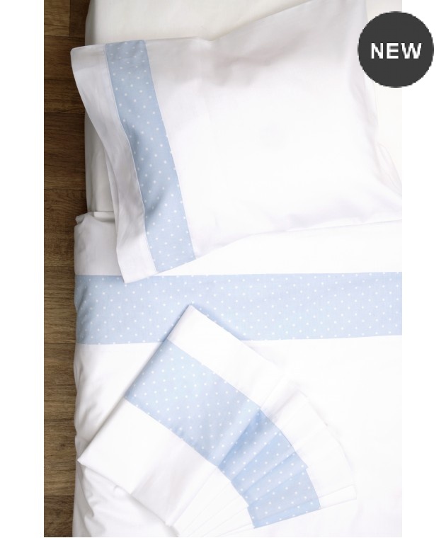 Σετ σεντόνια κούνιας (120Χ160) ΡΟΜΠΙΝ ΣΙΕΛ, VIOPROS Βρεφικά Σεντόνια