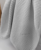 Βρεφική Κουβέρτα Bella Silver 110x130 Κούνιας