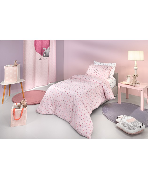 Σετ 3τμχ Παιδικά Σεντόνια Paw Pinky 165Χ250 Μονά