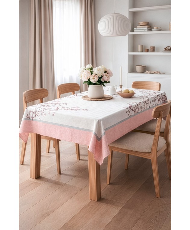 Τραπεζομάντηλο 26 Pink 145X180 Τραπεζομάντηλα