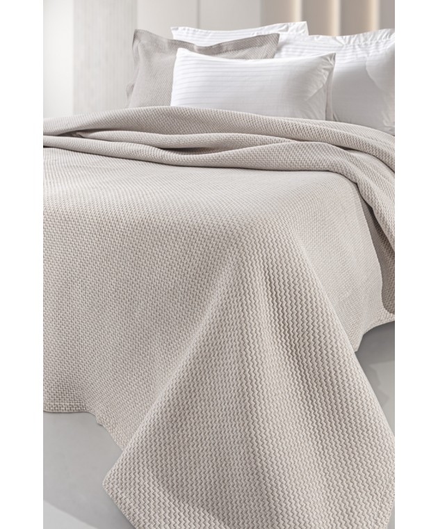 Κουβέρτα Slalom Linen 180X260 Κουβέρτες Βαμβακερές Ημίδιπλες