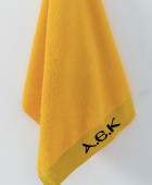 Πετσέτα Aek 1924 70x140 AEK TOWEL Πετσέτες Παιδικές