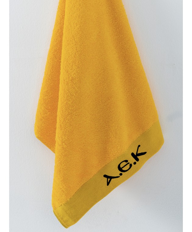 Πετσέτα Aek 1924 70x140 AEK TOWEL Πετσέτες Παιδικές