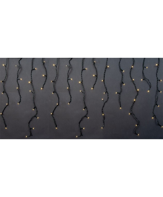 Κουρτίνα Led ασύμμετρη με επέκταση και μετασχηματιστή (6m) 80102, KATOIKEIN DECO Χριστουγεννιάτικα Λαμπάκια
