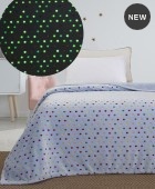 Κουβέρτα fleece παιδική (160Χ220) BUBBLE, PALAMAIKI Κουβέρτες Fleece