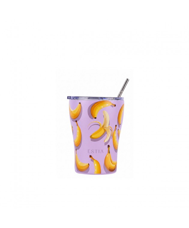 ESTIA ΘΕΡΜΟΣ COFFEE MUG SAVE THE AEGEAN 350ml BANANA MOOD ΘΕΡΜΟΣ-ΠΑΓΟΥΡΙΑ