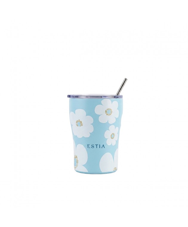 ESTIA ΘΕΡΜΟΣ COFFEE MUG SAVE THE AEGEAN 350ml BLUE DAISY ΘΕΡΜΟΣ-ΠΑΓΟΥΡΙΑ