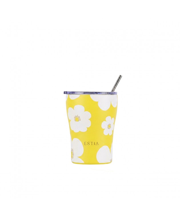 ESTIA ΘΕΡΜΟΣ COFFEE MUG SAVE THE AEGEAN 350ml YELLOW DAISY ΘΕΡΜΟΣ-ΠΑΓΟΥΡΙΑ