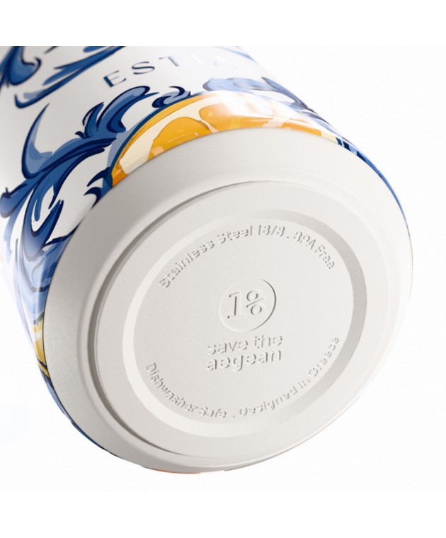 ESTIA ΘΕΡΜΟΣ FLOW  SAVE THE AEGEAN 500ml AMALFI COAST ΘΕΡΜΟΣ-ΠΑΓΟΥΡΙΑ