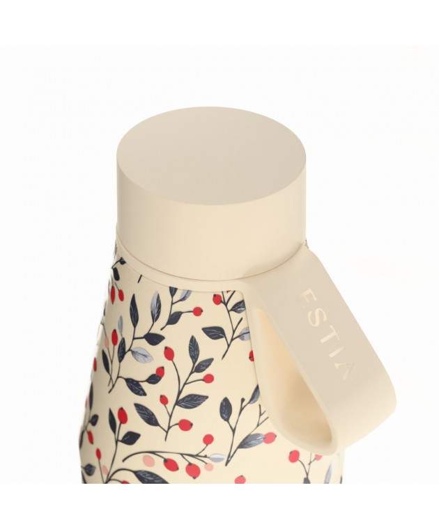 ESTIA ΘΕΡΜΟΣ FLOW  SAVE THE AEGEAN 500ml BLOOM BEIGE ΘΕΡΜΟΣ-ΠΑΓΟΥΡΙΑ