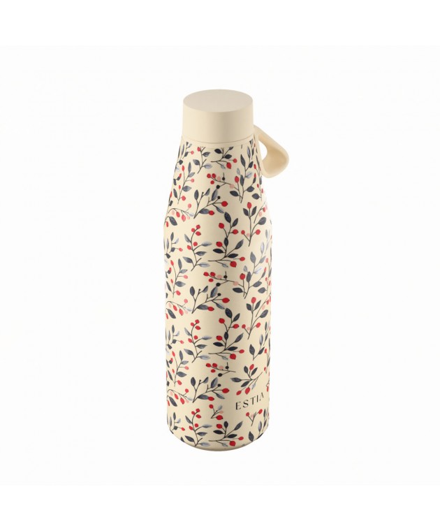 ESTIA ΘΕΡΜΟΣ FLOW  SAVE THE AEGEAN 500ml BLOOM BEIGE ΘΕΡΜΟΣ-ΠΑΓΟΥΡΙΑ