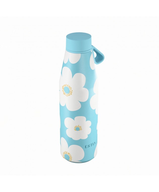 ESTIA ΘΕΡΜΟΣ FLOW  SAVE THE AEGEAN 500ml BLUE DAISY 