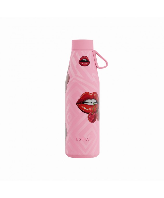 ESTIA ΘΕΡΜΟΣ FLOW  SAVE THE AEGEAN 500ml BLUSH POP ΘΕΡΜΟΣ-ΠΑΓΟΥΡΙΑ