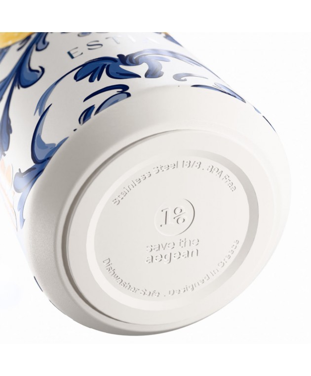 ESTIA ΘΕΡΜΟΣ LENS SAVE THE AEGEAN 360ml AMALFI COAST ΘΕΡΜΟΣ-ΠΑΓΟΥΡΙΑ