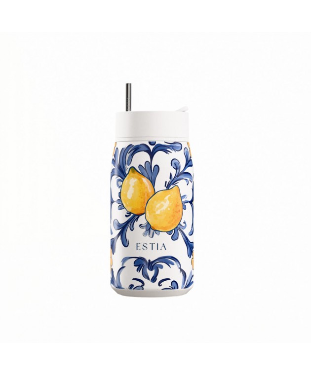 ESTIA ΘΕΡΜΟΣ LENS SAVE THE AEGEAN 360ml AMALFI COAST ΘΕΡΜΟΣ-ΠΑΓΟΥΡΙΑ