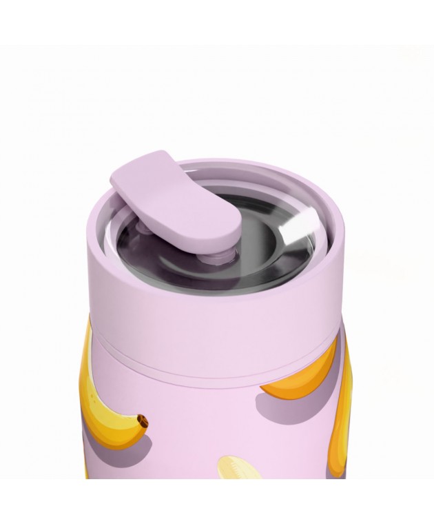 ESTIA ΘΕΡΜΟΣ LENS SAVE THE AEGEAN 360ml BANANA MOOD ΘΕΡΜΟΣ-ΠΑΓΟΥΡΙΑ