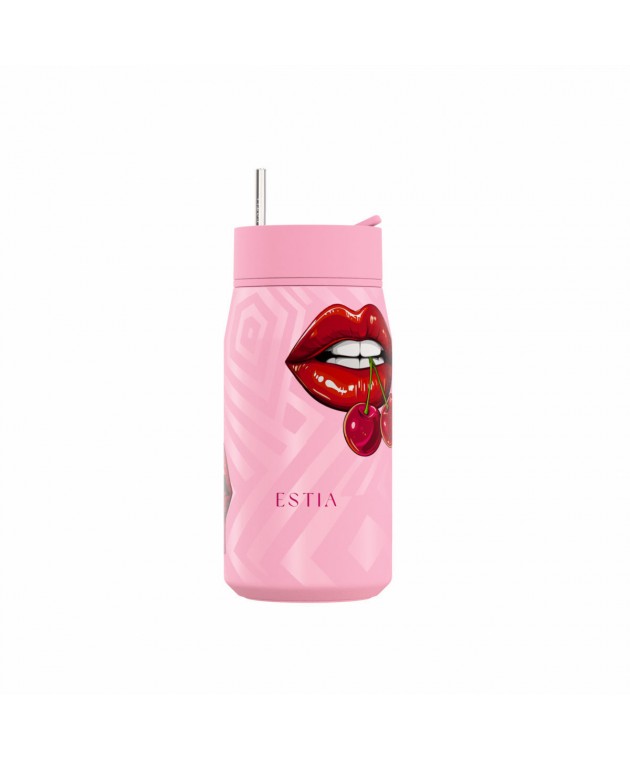 ESTIA ΘΕΡΜΟΣ LENS SAVE THE AEGEAN 360ml BLUSH POP ΘΕΡΜΟΣ-ΠΑΓΟΥΡΙΑ